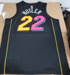 Maillot de Basket #22 Butler Miami Heat 21-22 city Noir